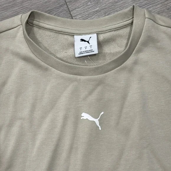 Puma Light Tan Beige Khaki Sleeveless Athletic Pullover Dress Women’s Small - Picture 6 of 11